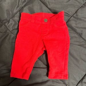 Red pants